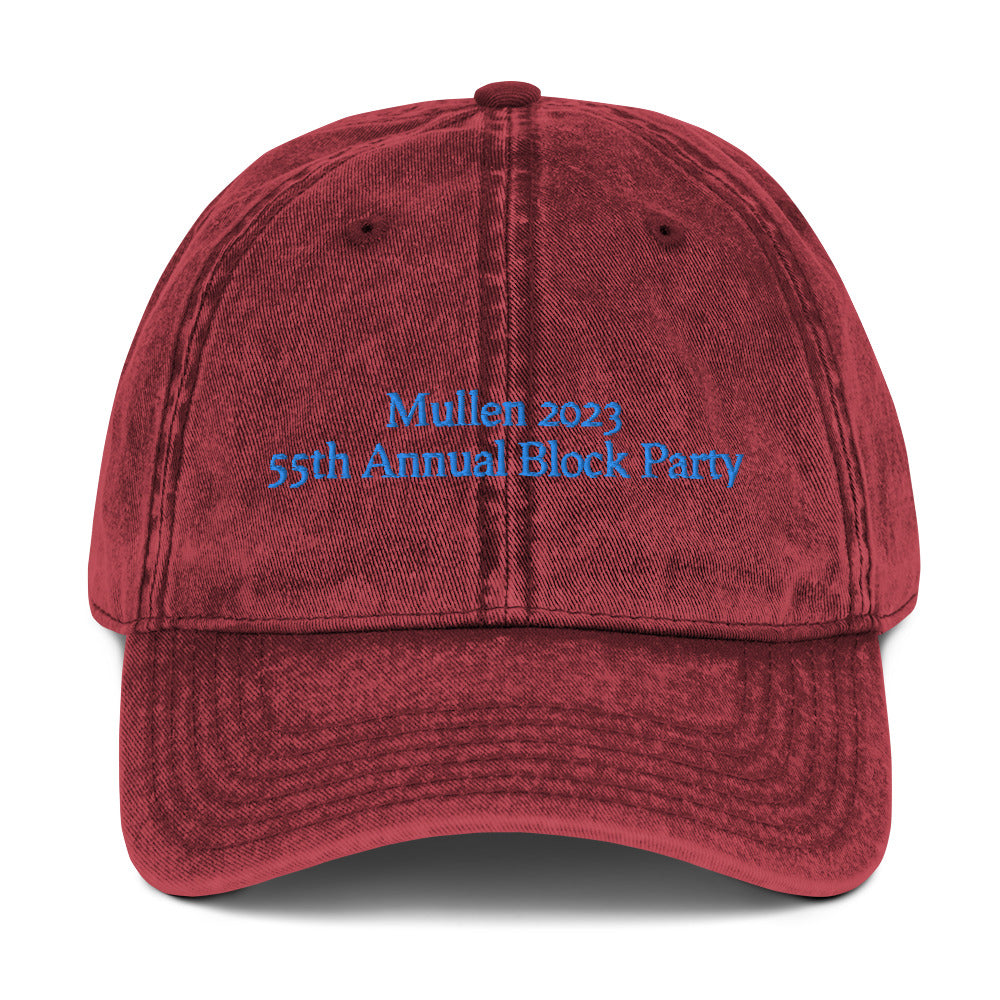 Official Mullen Block Party Hat 2023